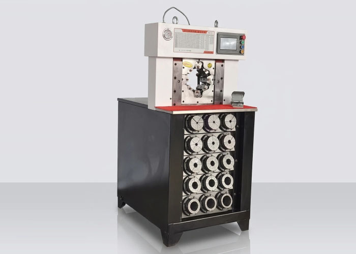 MS P140NC Super Thin Hose Crimping Machine