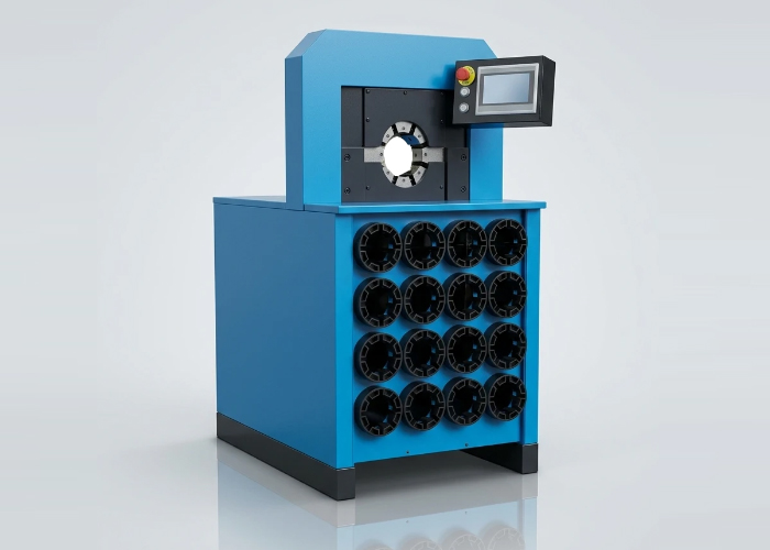 MS P150 Hose Crimping Machine with Blue Color